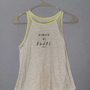 Justice girls active tank top size 12